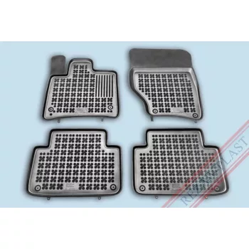   Rezaw černé gumové autokoberce Audi Q7 I SUV 2005-2015 (200307)