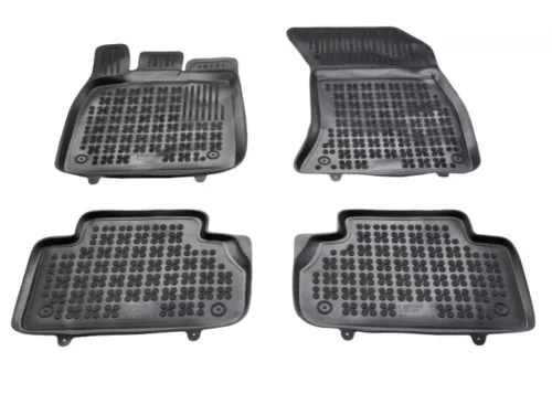 Rezaw černé gumové autokoberce Audi Q5 II SUV 2017-tól (200321)