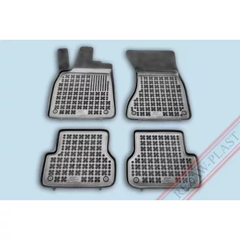   Rezaw černé gumové autokoberce Audi A6 V C8 sedan/kombi 2018-tól (200323)