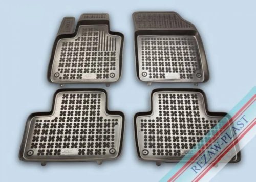 Rezaw černé gumové autokoberce Volvo XC90 II SUV 2015-tól (200413)