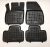 Rezaw černé gumové autokoberce Volvo XC40 Crossover 2017-tól (200416)