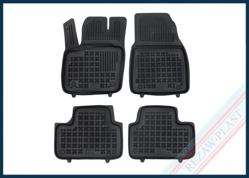 Rezaw černé gumové autokoberce Volvo XC40 Recharge, elektrická verze 2022 -