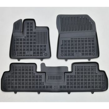   Rezaw černé gumové autokoberce TOYOTA PROACE CITY VERSO Kombivan 5 místný 2020-tól (200526)