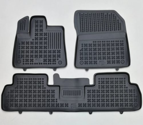 Rezaw černé gumové autokoberce TOYOTA PROACE CITY VERSO Kombivan 5 místný 2020-tól (200526)