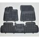 Rezaw černé gumové autokoberce TOYOTA PROACE CITY VERSO Kombivan 5 místný 2020-tól (200526)