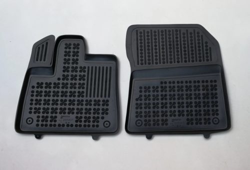 Rezaw černé gumové autokoberce CITROEN BERLINGO III vpředu 2018 -