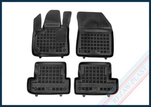 Rezaw černé gumové autokoberce OPEL GRANDLAND X Plug in Hybrid (PHEV) 2017 - 2021