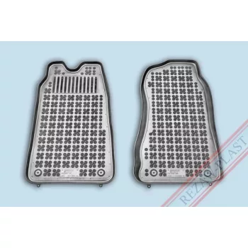  Rezaw černé gumové autokoberce FORD TRANSIT III Van na straně řidiče s extra výztuhou 2000-2013 (200613
