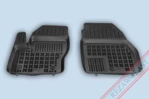 Rezaw černé gumové autokoberce FORD TRANSIT CONNECT II - vpředu 2013 - 2022
