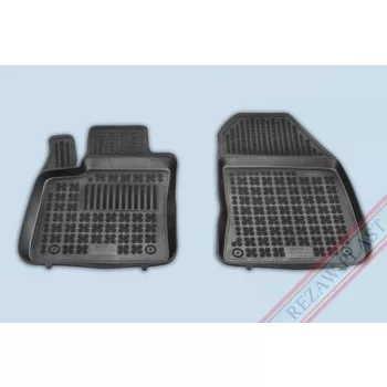   Rezaw černé gumové autokoberce FORD TRANSIT COURIER Van na straně řidiče s extra výztuhou 2014- (2006