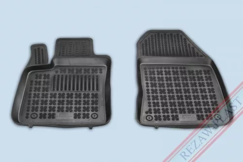 Rezaw černé gumové autokoberce FORD TRANSIT COURIER Van na straně řidiče s extra výztuhou 2014- (2006
