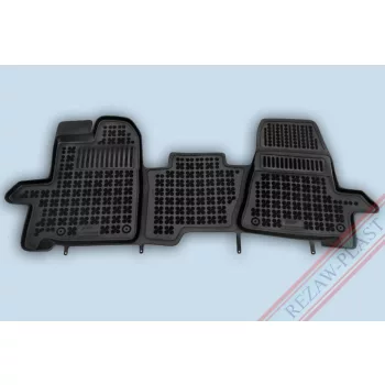   Rezaw černé gumové autokoberce FORD TRANSIT CUSTOM 2012-2023(200623)