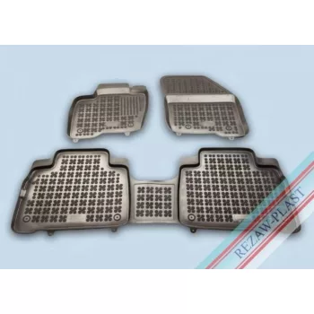   Rezaw černé Gumové autokoberce FORD S-MAX II 2015-, Galaxy 2015-2023 (200625)