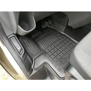   Rezaw černé Gumové autokoberce FORD TOURNEO CUSTOM (TITANIUM) Van 2 místný s manuální převodovkou, Ve