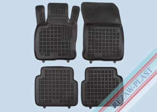 Rezaw černé gumové autokoberce FORD Kuga III SUV 2019-tól (200635)