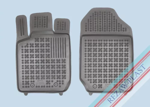 Rezaw černé Gumové autokoberce FORD RANGER V přední 2 - dveřový verze 2011 - 2015