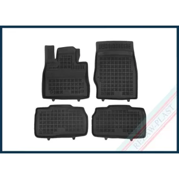   Rezaw černé gumové autokoberce FORD EXPLORER VI Plug - in Hybrid (PHeV), drive 4x4 2020 -