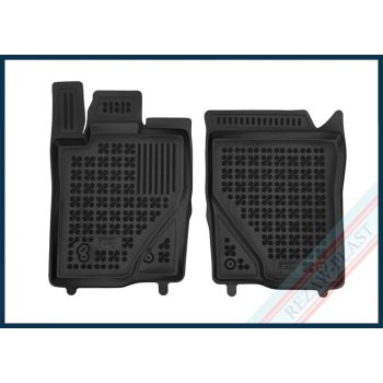   Rezaw černé Gumové autokoberce FORD RANGER VI front, Single Cab, varianty Raptor, WildTruk 2022 -
