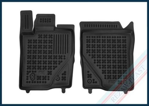 Rezaw černé Gumové autokoberce FORD RANGER VI front, Single Cab, varianty Raptor, WildTruk 2022 -