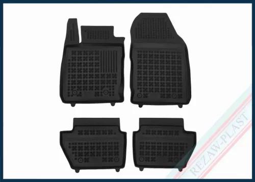 Rezawplast s vysokým okrajem Gumové autokoberce /hótálca FORD ECOSPORT 2018-2022