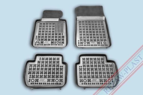 Rezaw černé gumové autokoberce Bmw s3 E90, E91 sedan/kombi 2004-2013 (200702)