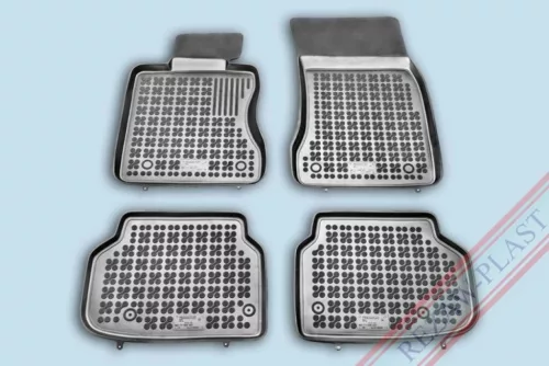 Rezaw černé gumové autokoberce Bmw s7 F01 sedan 2008-2015 (200707)