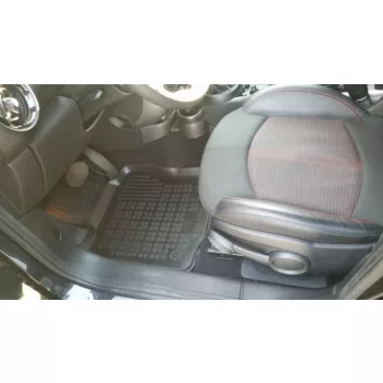   Rezaw černé gumové autokoberce Bmw Mini COUNTRYMAN I Crossover 2010-2017 (200725)