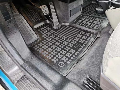 Rezaw černé gumové autokoberce Bmw i3 Hatchback 2013-tól (200732)