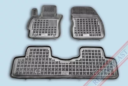 Rezaw černé gumové autokoberce Mazda 5 II Minivan 2010-2015 (200804)