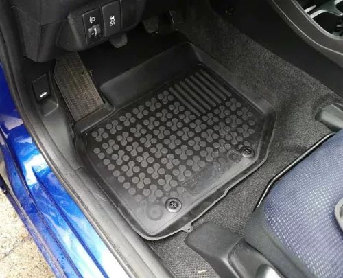 Rezaw černé gumové autokoberce HONDA JAZZ III hatchback 2008-2015 (200904)