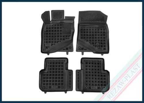 Rezaw černé gumové autokoberce HONDA Civic XI e:HeV Hybrid (HeV), liftback 2022 -