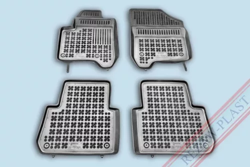 Rezaw černé gumové autokoberce CITROEN C3 Picasso Hatchback 2008-2017 (201205)