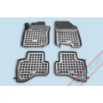   Rezaw černé gumové autokoberce CITROEN C1 I 2008 - 2014, PEUGEOT 107, TOYOTA Aygo 2005 - 2014 (201211)