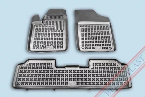 Rezaw černé gumové autokoberce PEUGEOT PARTNER I 5 osob 1997-2010 (201215)