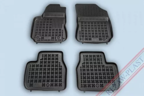 Rezaw černé gumové autokoberce CITROEN DS4 Hatchback 5-dverový 2011-2015 (201223)