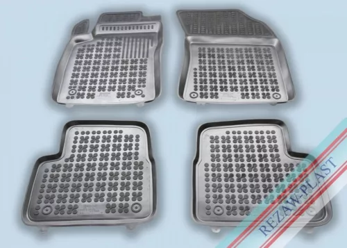 Rezaw černé gumové autokoberce CITROEN C3 III Hatchback 2016-tól (201230)