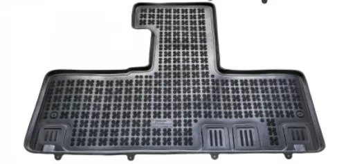 Rezaw černé gumové autokoberce TOYOTA PROACE VERSO II Van/kombi 2. řada, 3-místná varianta, amiko