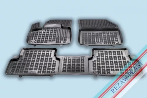 Rezaw černé gumové autokoberce CITROEN C5 AIRCROSS Crossover 2017-tól (201234)