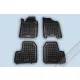 Rezaw černé gumové autokoberce PEUGEOT 206 1998 - 2012, 206+ 2009 - 2012 s hasicí přístrojem (201305)