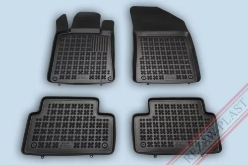 Rezaw černé gumové autokoberce PEUGEOT 508 I/508 RXH I sedan/kombi/SW hybrid 2010-2018 (2013