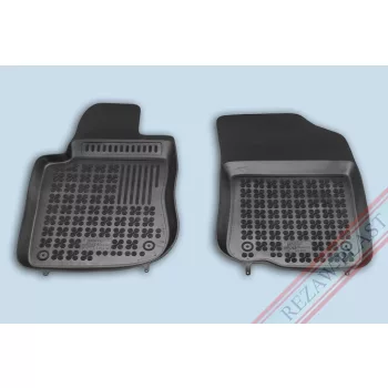   Rezaw černé gumové autokoberce PEUGEOT 208 I Van - vpředu 2012 - 2019 (201310P)