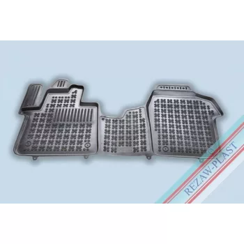   Rezaw černé gumové autokoberce TOYOTA PROACE II Van na straně řidiče s extra zesílením 2016-tól (201313)