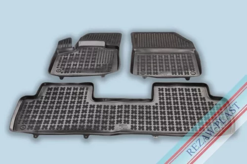 Rezawplast s vysokým okrajem Gumové autokoberce /hótálca PEUGEOT 5008 2017- 5 és 7 üléses, a 3. sort ne tartalmazza!