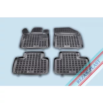   Rezaw černé gumové autokoberce PEUGEOT 508 II sedan/kombi/Liftback 2018-tól (201316)