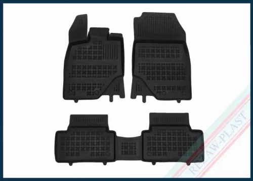 Rezawplast s vysokým okrajem Gumové autokoberce /hótálca PEUGEOT 3008 2024-