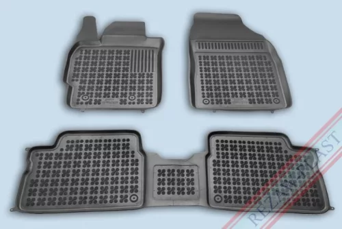 Rezaw černé gumové autokoberce TOYOTA Corolla X (E140, E150) sedan/kombi 2006-2013 (201401)