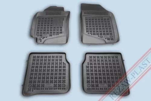 Rezaw černé gumové autokoberce TOYOTA Corolla VIII (E110) sedan/liftback 1997-2002 (201403)