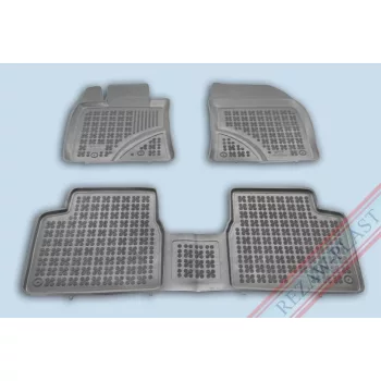   Rezaw černé gumové autokoberce TOYOTA AVENSIS III sedan/kombi 2009-2018 (201405)