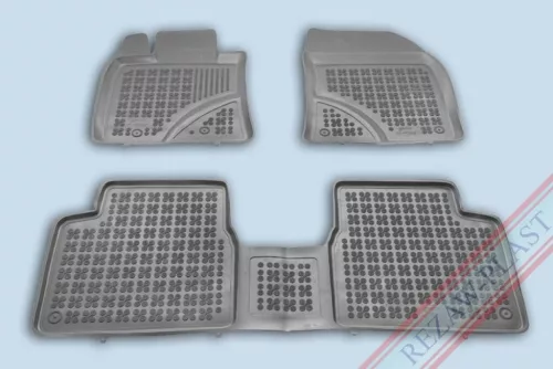 Rezaw černé gumové autokoberce TOYOTA AVENSIS III sedan/kombi 2009-2018 (201405)