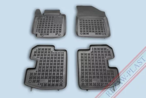 Rezaw černé gumové autokoberce TOYOTA Yaris I Hatchback 3-dveřový 1999-2005 (201417)